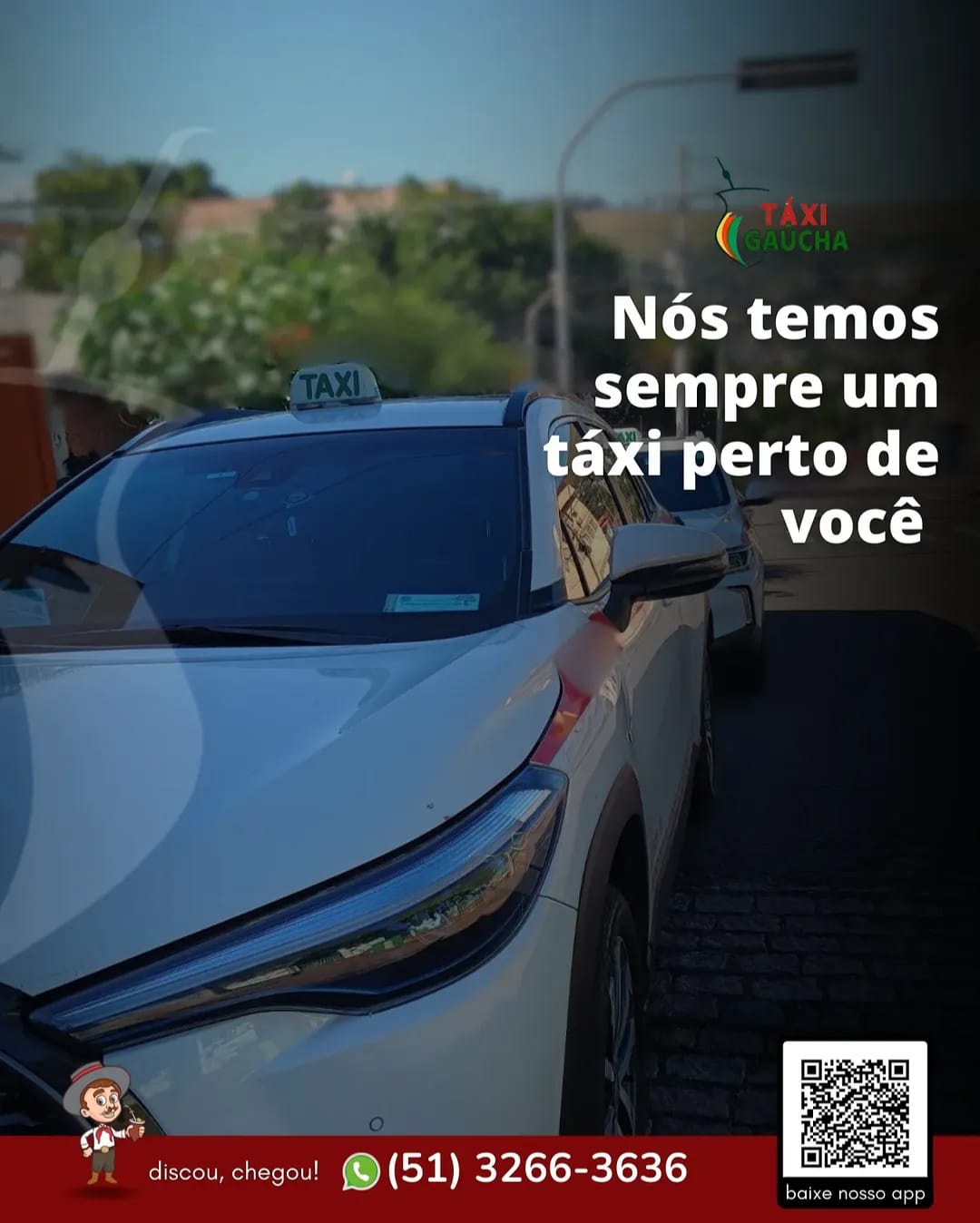 Táxi Gaúcha - Um Táxi Sempre Perto de Você